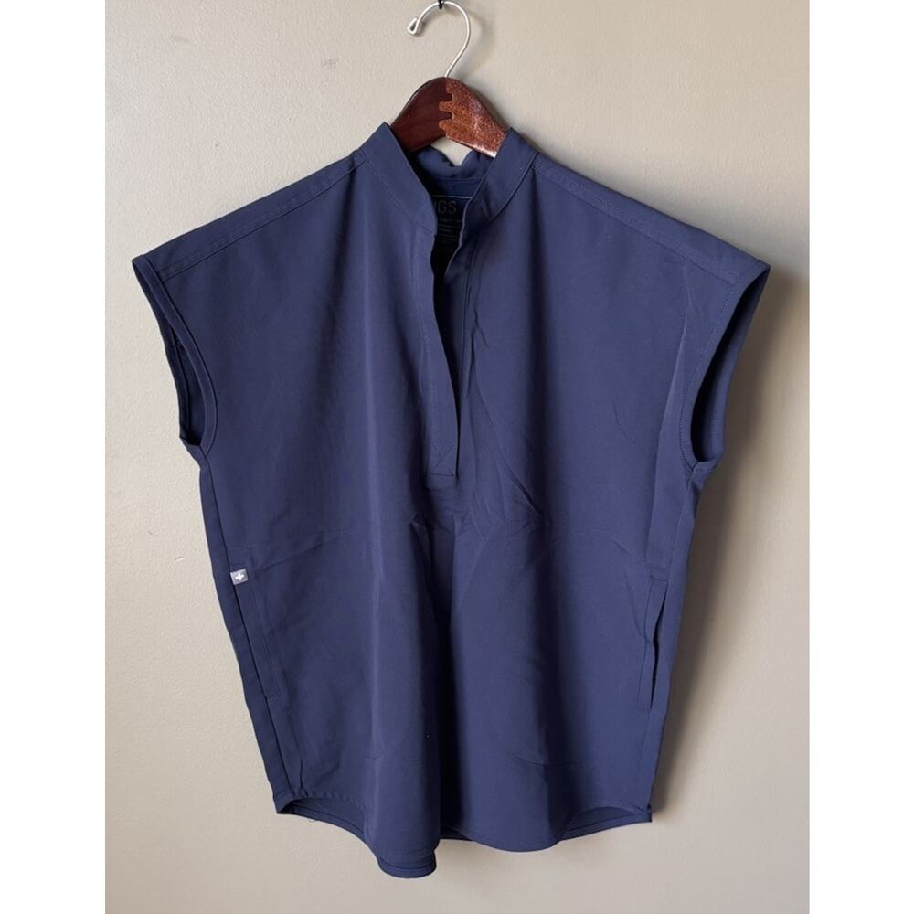 Figs Women's Top in Navy Blue